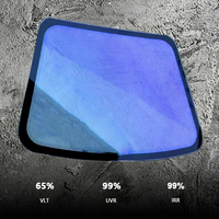 Película Solar con Tinte Camaleón Azul, Protección UV para Ventanas de Automóviles, Película de Vidrio Nano Cerámica con Tinte Camaleón 3M