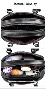 New Fashion Crossbody Bag Large Capacity Shoulder Bag Soft PU Leather Women's Handbag Designer Senior Luxury Crossbody Bag - Product Image 6