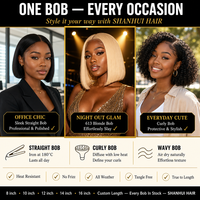 Perruque Courte Bouclée Pixie Bob 13x4 Full HD Lace Front en Cheveux Humains Naturels, Sans Colle, pour Femmes Noires, Usage Quotidien, Vente en Gros