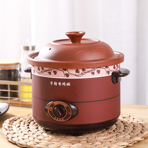 Ceramic Electric <b>Slow</b> <b>Cooker</b> 6L Multi Function Soup Porridge Maker - Product Image 1