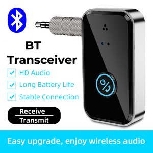 <span class=keywords><strong>Kit</strong></span> <span class=keywords><strong>voiture</strong></span> BT avec logo personnalisé, nouveau design, <span class=keywords><strong>musique</strong></span> portable, récepteur audio stéréo sans fil, émetteur-récepteur BT 5.3 pour téléphone - Product Image 2