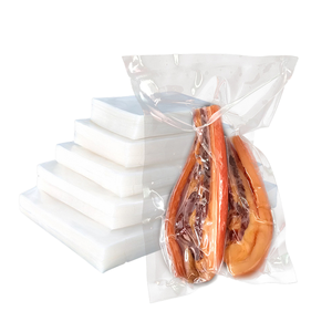 Sacs d'emballage sous vide transparents en PA/PE pour aliments surgelés, résistants à l'humidité, avec impression en héliogravure, vente en gros d'usine - Product Image 1