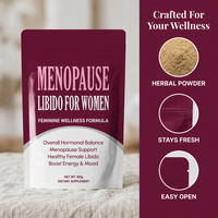 Étiquette personnalisée OEM/ODM Poudre pour la libido féminine et la ménopause, Compléments de libido pour femmes, Poudre d'ingrédients à base de plantes pour l'équilibre hormonal