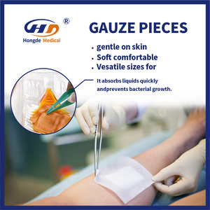 Écouvillons de gaze de haute qualité certifiés médical, écouvillons de gaze stériles absorbants pour soins des blessures - Product Image 3