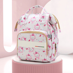 Nueva bolsa de pañales, venta al por mayor, mochila impermeable con estilo para mamá, mochila de viaje, bolsas de pañales para bebés para madre, bolsa de parturienta - Product Image 5