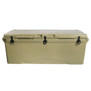 240qt nhiệm vụ nặng nề rotomolded cách điện hộp mát bánh xe lớn thương mại băng ngực cho thực phẩm câu cá cắm trại cuộc phiêu lưu ngoài trời - Product Image 2