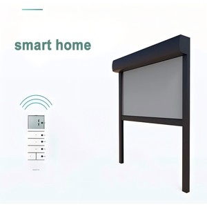 Motorized Manual Waterproof <strong>Pvc</strong> <strong>Outdoor</strong> Sunscreen Professional Electric Easy Installation Windproof Zip Track Roller <strong>Blinds</strong> - Product Image 6