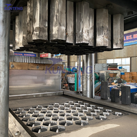 Presse hydraulique commerciale écologique de poudre de graphite formant la machine charbon de bois sans fumée faisant la machine