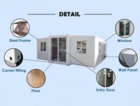 Maison modulaire préfabriquée, maison préfabriquée, cabane préfabriquée, maison capsule