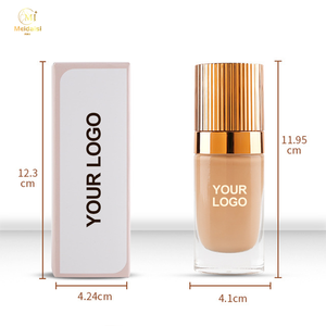 Base de Maquillaje en Aerosol Blanqueadora Orgánica Personalizada al por Mayor, Cobertura Total, Corrector Líquido Impermeable, Efecto Mate, Larga Duración de 24 Horas - Product Image 5