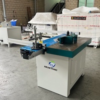 Machine à façonner le bois robuste MX5117T Mustang, dégauchisseuse à table coulissante pour assemblages à languettes, 5,5 kW, facile à utiliser