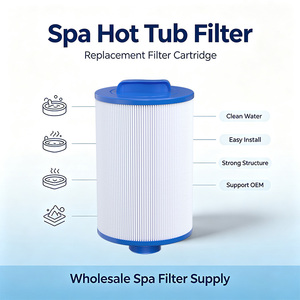 Filtre plissé en papier pour spa et <span class=keywords><strong>piscine</strong></span>, <span class=keywords><strong>meilleur</strong></span> prix de gros, avec cartouche filtrante professionnelle pour piscines - Product Image 1