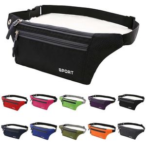 Hommes Femmes en plein air mode multifonction imperméable à l'eau en cours d'exécution sport taille sac <span class=keywords><strong>banane</strong></span> - Product Image 1