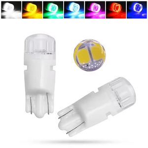 <span class=keywords><strong>T10</strong></span> W5W 168 194 192 DC 12V LED 6000K blanc feux de gabarit lecture dôme lampe côté marqueur lumière Wedge plaque d'immatriculation ampoule - Product Image 3