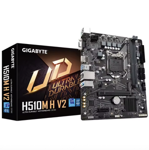 Nuevo GIGABYTE <span class=keywords><strong>H510M</strong></span> H V2 LGA1200 DDR4 placa base de computadora PC soporte 10/11th CPU Gaming placa base PC - Product Image 1