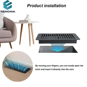 Grilles de <span class=keywords><strong>ventilation</strong></span> modernes pour sol, mur et plafond, résistantes à la rouille, de qualité supérieure, 4x10 - Product Image 5