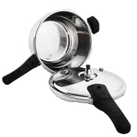 Cuisinière à pression en acier inoxydable 304 de 3 à 15 L, fabricant, économie d'énergie, cuisson sous pression, gaz et induction, qualité alimentaire