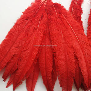 Plumas de avestruz recortadas <span class=keywords><strong>Nandu</strong></span> de 50cm para fiesta, hogar, boda, jarrón, decoración artesanal, sombrero Floral, tocado, sombrerería, accesorio para la cabeza - Product Image 3