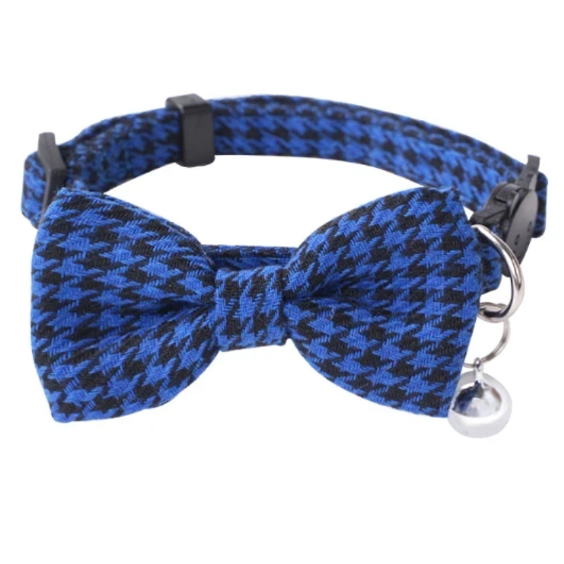 Blue Houndstooth