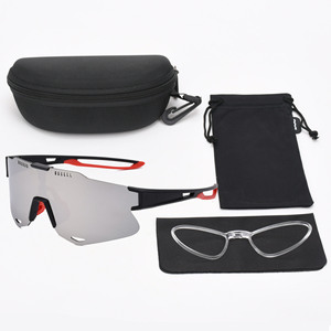 Gafas de Sol Polarizadas para Ciclismo, Montura Completa, 100% Protección UV, Gafas Deportivas Multifuncionales con Estuche - Product Image 3