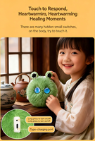 Jouets éducatifs unisexes pour bébés : Robots Emo intelligents en peluche pour filles et enfants, jouets transfrontaliers pour la conversation