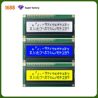 Modul LCD Cheng Xin 1602A Layar Dot-Matrix Karakter 16x2 Layar Biru Dari Cina