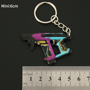 Mini Pistola de Juguete <span class=keywords><strong>Valorant</strong></span>, Modelo de Metal, Mini Llavero, Accesorio de Cosplay al por Mayor, Colección <span class=keywords><strong>Valorant</strong></span> - Product Image 2