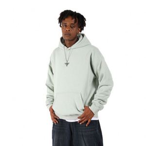 H5562 Fabricant de vêtements pour hommes, vente en gros, sweats à capuche personnalisés 100% coton, sans cordon, sweats à capuche oversize sans impression - Product Image 6