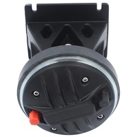 Tweeter à compression Vander AUDIO 8 ohms en aluminium noir pour haut-parleur 109 dB 80 Watts pour audio de voiture, sonorisation et théâtre