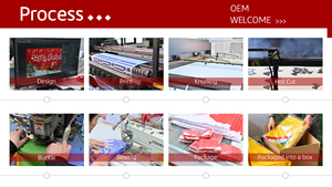 โรงงานจีน ผ้าโพลีเอสเตอร์ราคาถูก พิมพ์ลายดิจิทัล ออกแบบเอง ธงสีรุ้ง LGBT เกย์ไพรด์ กันน้ำ - Product Image 5