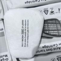 7 pièces 6800 masque à gaz réutilisable ensemble de respirateurs masque facial complet Anti-gaz silicone sécurité masque complet
