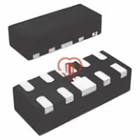 Diode TVS unidirectionnelle Leiditech SRV05-4 DFN2510P10 25V 5A 0.8pF 4 lignes pour l'électronique grand public et les équipements de communication