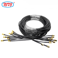 Prix usine prise mâle SMA à faible perte vers prise femelle SMA câble coaxial RG174 RF ensemble de câble d'extension d'antenne WiFi en queue de cochon