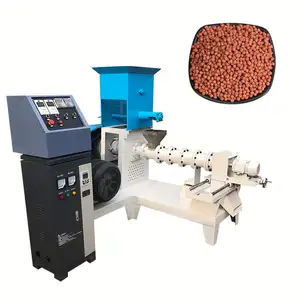 Low cost complete line of animal feed processing machines manual feed pellet machine feed making machine
