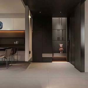 Ensemble complet de meubles de salon en bois de style moderne avec organisateur de couverts d'entrée - Product Image 3