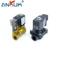 Vanne solénoïde 2 voies en laiton, type NC, 24V CC, pour port G3/4, 0-10 bars, contrôle eau/air/huile, qualité industrielle, OEM