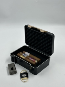 Accessoires d'extérieur pour cigares Humidor Bongas Para <span class=keywords><strong>Smoke</strong></span> Shop Cases Cigar Cutter case Wholesale for Men Luxury - Product Image 4