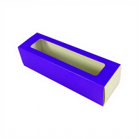 Boîte à gâteaux vide en carton avec tiroir, personnalisable avec logo, pour pâtisseries, biscuits, donuts, macarons, pains, douceurs de boulangerie, gâteaux en coupelles et bonbons