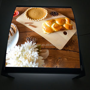 Caja de Luz LED de Alto Brillo para Menú de Pared <span class=keywords><strong>KFC</strong></span>, Lista de <span class=keywords><strong>Precios</strong></span> de Hamburguesas y Té con Leche, Caja de Luz Publicitaria Curva - Product Image 6