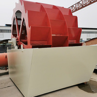 Laveuse de sable XS-3016, fournisseur leader en Chine pour les carrières de gravier et de sable, avec roues pour l'exploitation minière