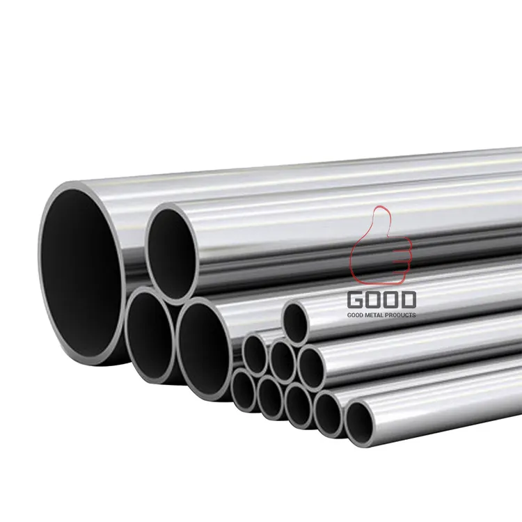 Fabricante personalizado ASTM soldado ss201 304 316L 430 tubos de acero de aleación de acero inoxidable/precio del tubo