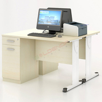 Table de bureau de médecin en bois de qualité supérieure luxueuse, moderne, extensible, écologique, panneau recyclable, style hôpital, bureau, réunion