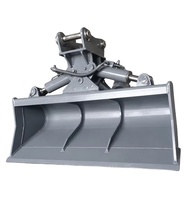 Harga Pabrik 2026 SLN Tilt Bucket Hydraulic Tilting Excavator Bucket Bersertifikasi CE untuk Lanskap dan Pembentukan Lereng
