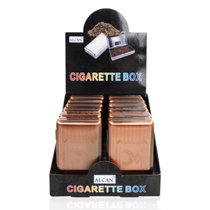 ใหม่เคสหนังเคลือบดีบุกสำหรับซองบุหรี่กล่องบุหรี่สั่งทำได้อุปกรณ์สำหรับร้านค้าที่สูบบุหรี่ - Product Image 3