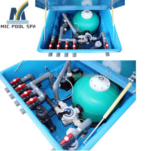 Filtre <span class=keywords><strong>à</strong></span> sable de <span class=keywords><strong>piscine</strong></span> en fibre de verre creusé <span class=keywords><strong>avec</strong></span> <span class=keywords><strong>pompe</strong></span> équipement d'électrolyseur de sel comprenant une <span class=keywords><strong>pompe</strong></span> <span class=keywords><strong>à</strong></span> <span class=keywords><strong>chaleur</strong></span> d'échelle de nettoyage - Product Image 3