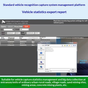 เครื่องจดจำป้ายทะเบียนออลอินวัน ความละเอียด 1080p HD ทนทานต่อสภาพอากาศ IP66 พร้อมระบบจัดเก็บข้อมูลบนคลาวด์และการ์ด <span class=keywords><strong>TF</strong></span> สำหรับสถิติการจับการเคลื่อนที่ของยานพาหนะ - Product Image 4