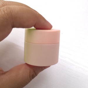 Customize Cosmetic Glass Jar 10g/5g Frosted with Pink Plastic Cap for Lip Balm Skin Care Cream & Lotion - Product Image 5