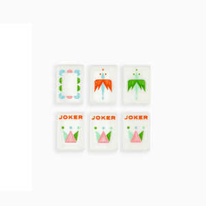 Set di Mahjong Americano con Tessere in Acrilico Melamminico MJ0079 per 4 Giocatori, <span class=keywords><strong>Domino</strong></span> Occidentale, Giochi d'Azzardo per Intrattenimento - Product Image 4