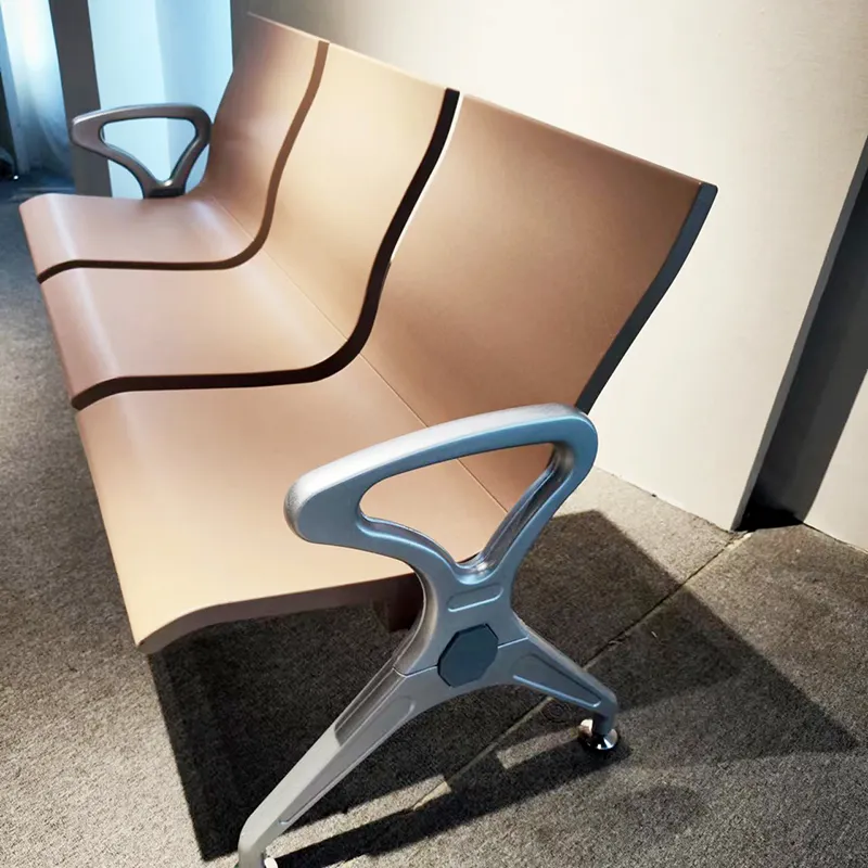 Moderne Produkte 4-Sitzer-Wartestuhl Lounge-Stuhl Öffentlicher Raum Flughafen Luxus-Wartestuhl Flughafensitze