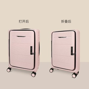 <span class=keywords><strong>Valise</strong></span> de voyage pliable de 20 pouces avec roue tournante Makrolon Bagages de <span class=keywords><strong>cabine</strong></span> pliables en <span class=keywords><strong>polycarbonate</strong></span> Matériau principal PC - Product Image 5